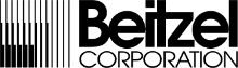 A black and white logo of the company beir.